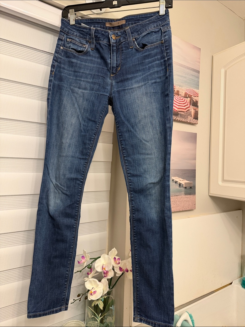 Joe's Jeans Blue Straight Leg Women's Jeans